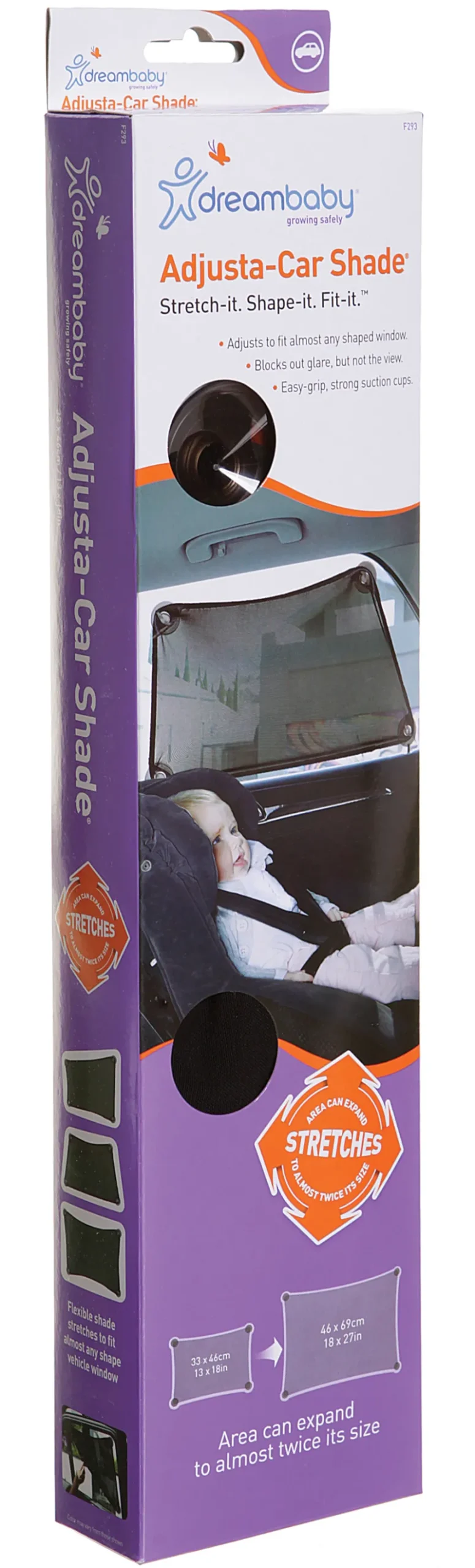 Dreambaby adjusta car shade Outlet