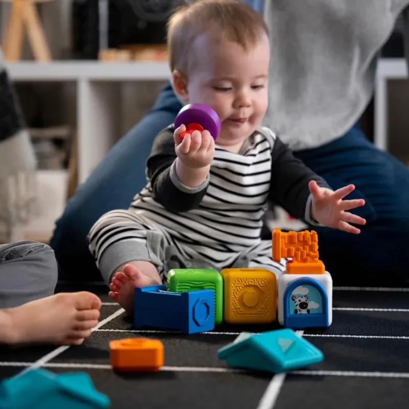 Baby Einstein Connectables Playhouse Bridge & Learn Magnetic Activity Blocks Outlet