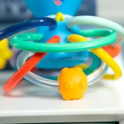 Baby Einstein Ocean Explorers Opus’s Shake & Soothe Teether Toy & Rattle Outlet