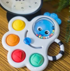 Baby Einstein Opus' Shape Pops Sensory Rattle & Teether Outlet