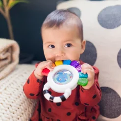 Baby Einstein Outstanding Opus Sensory Rattle and Teether Fashion