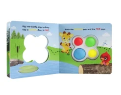 Baby Einstein Push & Pop Hop, Skip, Pop Board Book Discount
