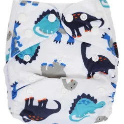 Babyco Reusable Cloth Nappy with 2 Microfibre Inserts Dino Best