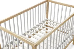 Babylo Tara Cot Natural/White Fashion