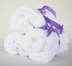 Blue Bunny bath towel wrap Outlet