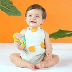 Bright Starts Bright Start Grab & Spin Rattle and Teether Toy Outlet