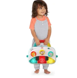 Bright Starts 4-in-1 Groovin’ Kicks Piano & Drum Kick Gym Tropical Safari Hot