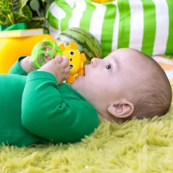 Oball Bright Starts Soother Pals Easy-Grasp Teether Toys Hot