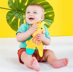 Bright Starts Snuggle & Teethe Plush Teether Giraffe Clearance