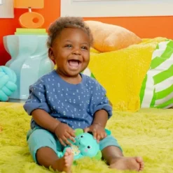 Bright Starts Tug Tunes On-the-Go Toy - Elephant Fashion