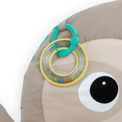 Bright Starts Tummy Time Prop & Play Mat Sloth Hot
