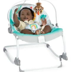 Bright Starts Wild Vibes Infant to Toddler Rocker Discount