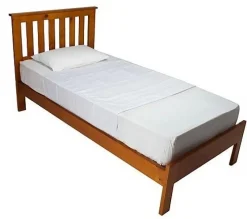 Brolly Sheets Brolly Sheet Waterproof Bed Pad with Wings Single White Fashion