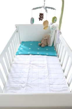 Brolly Sheets Brolly Sheet Waterproof Cotton Quilted Mattress Protector Cot Fashion