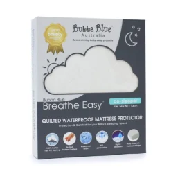 Bubba Blue Quilted Waterproof Mattress Protector Co-Sleeper Outlet
