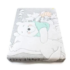 Winnie the Pooh Bubba Blue Reversible Cot Comforter Discount
