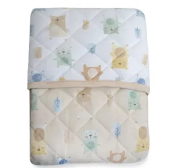 Bubba Blue Woodland Bear Reversible Cot Comforter Best