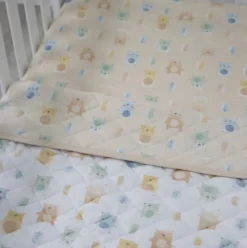 Bubba Blue Woodland Bear Reversible Cot Comforter Best