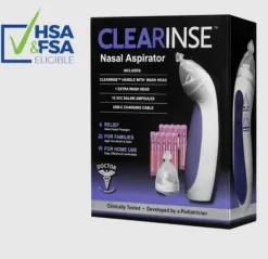 CLEARinse Nasal Aspirator Starter Kit Hot