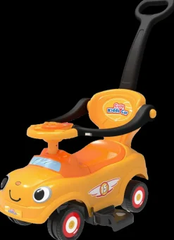 Tri-ang Cute Kiddo Push Ride On Car Orange New