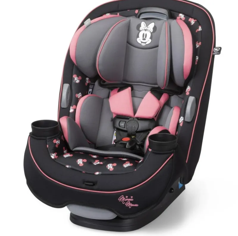 Disney Baby Grow and Go All-in-One Convertible Car Seat Minnie Charm Fashion