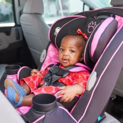 Disney Baby Grow and Go All-in-One Convertible Car Seat Simply Minnie Clearance