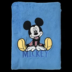 Mickey Mouse Disney Baby Blanket Blue New
