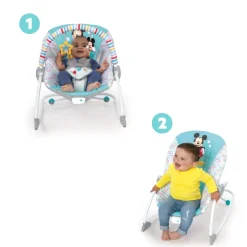 Mickey Mouse Disney Baby Original Bestie Infant to Toddler Rocker Sale
