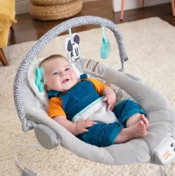 Mickey Mouse Disney Baby Cloudscapes Comfy Bouncer New