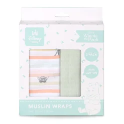 Winnie the Pooh Disney Baby Pooh 2-Pack Muslin wrap Fashion