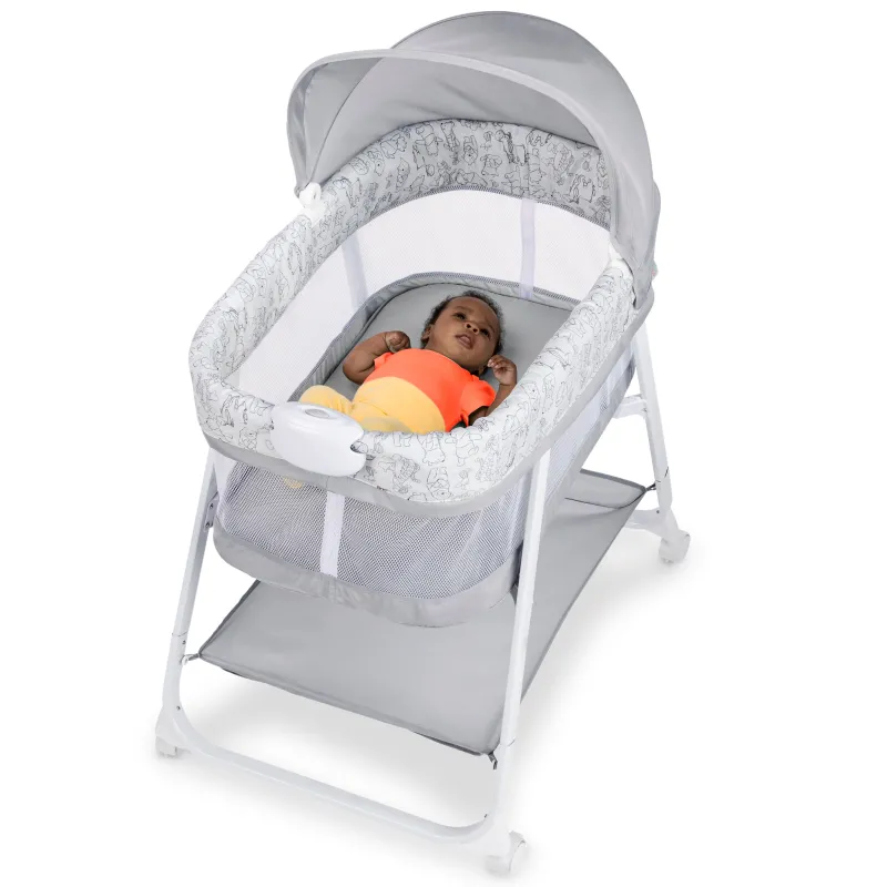 Winnie the Pooh Disney Baby Slumber Party Bassinet New