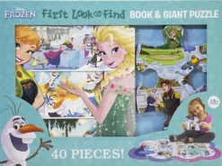 Frozen Disney First Look & Find Book and Giant Puzzle Online