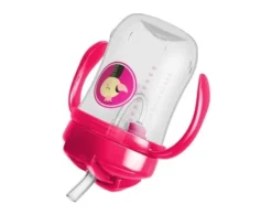 Dr Browns Baby's First Straw Cup with Handles 270ml Pink Discount