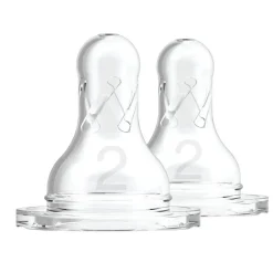 Dr Browns Dr Brown's Level 2 Narrow Neck Teats 2-Pack Outlet
