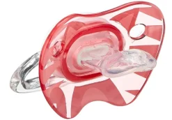 Dr Browns Dr Brown's Prevent Printed Shield Pacifier 2-Pack 0-6m Girl - Assorted Colours New