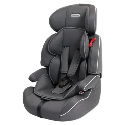 Edinburgh Deluxe Booster Seat Dark Grey New