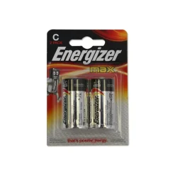 Energizer 1.5V C Battery 2-Pack Fashion