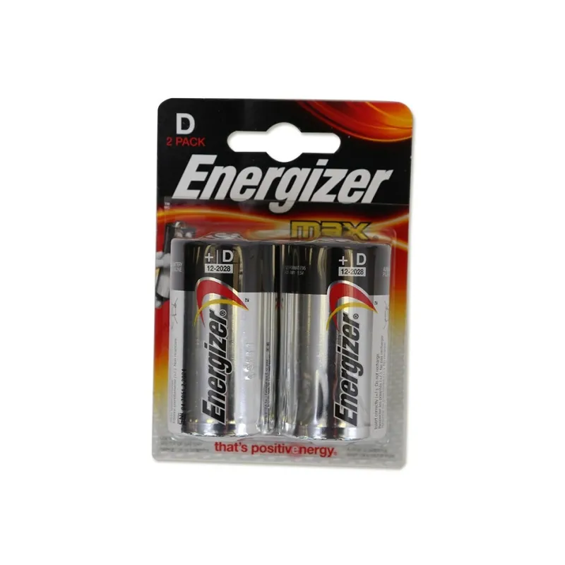 Energizer 1.5V D Battery 2-Pack Sale