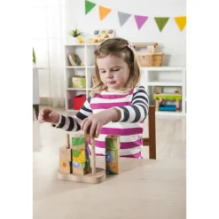 EverEarth Amazon 9-Piece Caterpillar/butterfly Stacking Puzzle Best