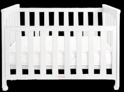 Genesis Rustic Valley Pine Cot White Outlet