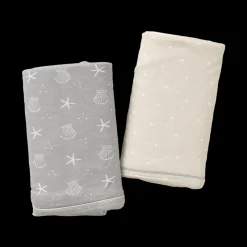 infancie Bamboo Jersey Wrap 2-Pack Grey Fashion