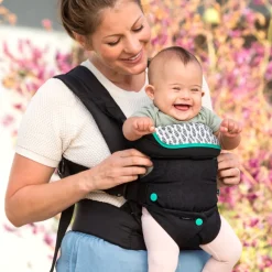 Infantino Flip 4-in-1 Convertible Carrier Black Denim Clearance