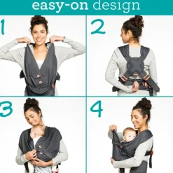 Infantino Hug & Cuddle Adjustable Hybrid Wrap Carrier Outlet