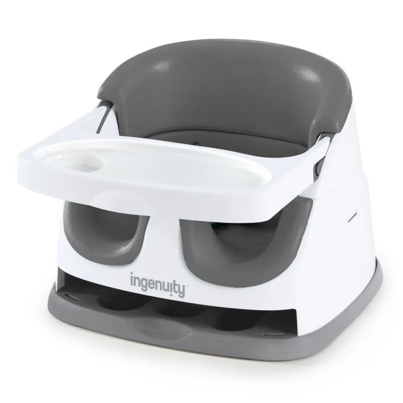 Ingenuity Baby Base 2-in-1 Seat Slate Grey Fashion