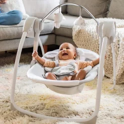 Ingenuity Comfort-2-Go Portable Swing Cuddle Lamb Best