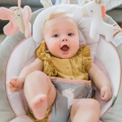 Ingenuity Flora the Unicorn Cradling Bouncer Fashion
