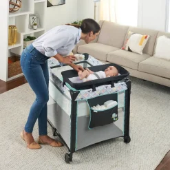 Ingenuity Smart and Simple Travel Cot Bryant Sale