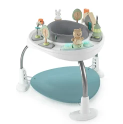 Ingenuity Spring & Sprout 2-in-1 Activity Jumper and Table First Forest Outlet
