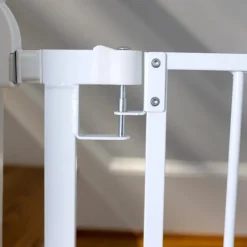 Ingenuity The Doorway 37W Series Baby Gate with Quad-Cam Lock White Clearance