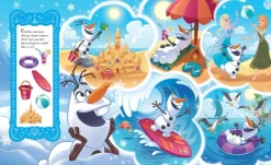 Disney Princess Little First Look & Find Frozen Book and Puzzle New